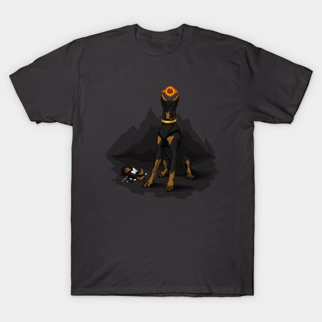 All-Seeing Eye Dog T-Shirt by dauntlessds